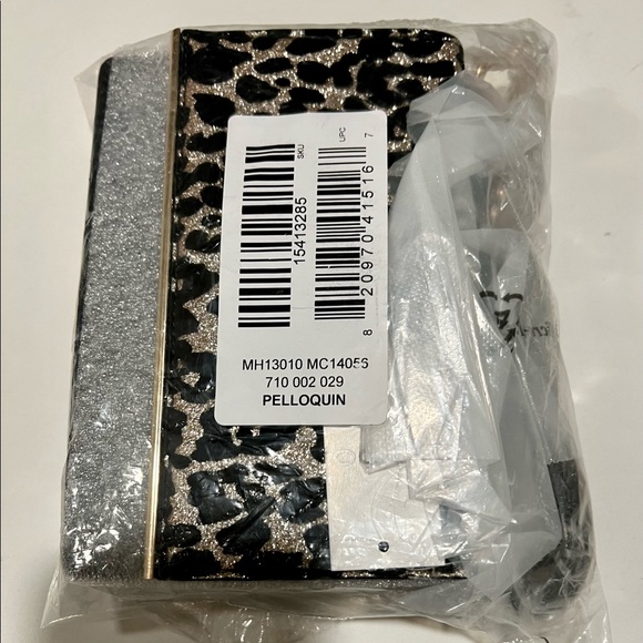 ALDO Metallic Leopard Pelloquin Crossbody Shoulder Bag - Picture 4 of 6